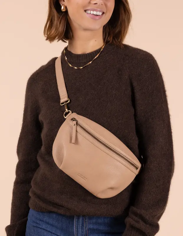 O My Bag O My Bag Milo Sand Soft Grain Leather