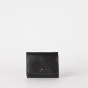 O My Bag Ollie Wallet Black Classic Leather