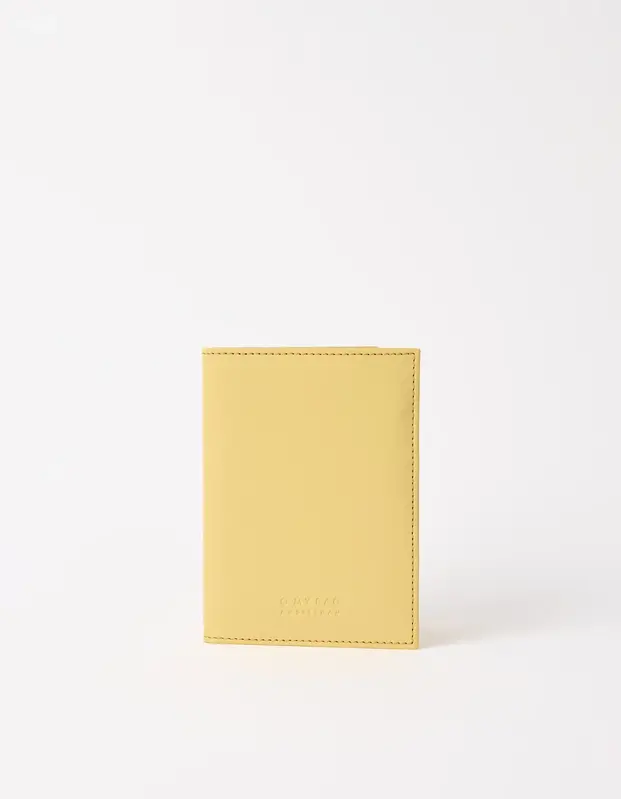 O My Bag O My Bag Passport Holder Butter Yellow Classic