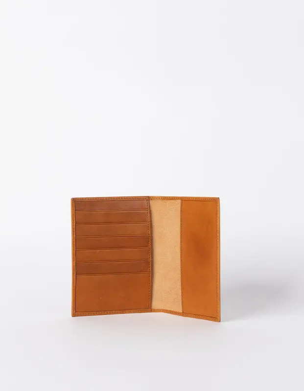O My Bag O My Bag Passport Holder Cognac Classic Leather