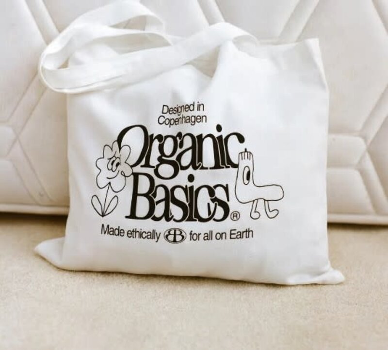 Organic Basics Organic Basics Merch Tote Bag Ecru