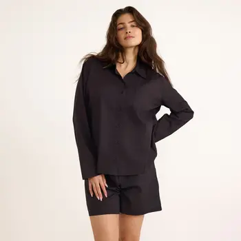 Organic Basics Core Sleep Poplin Shorts