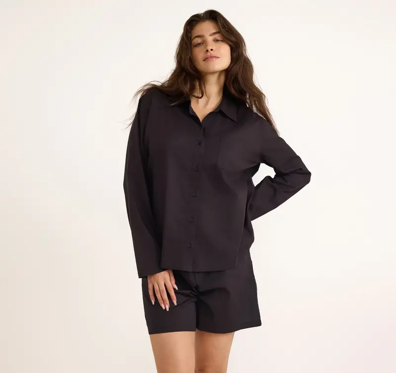 Organic Basics Organic Basics Core Sleep Poplin Shorts