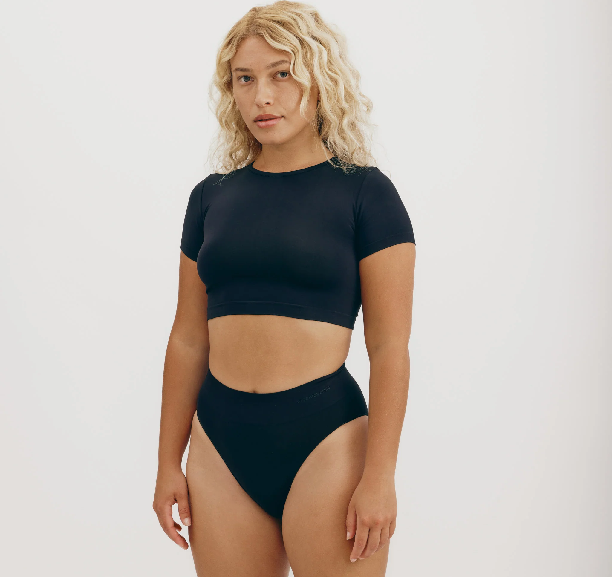Organic Basics Organic Basics Smooth High-Leg Briefs