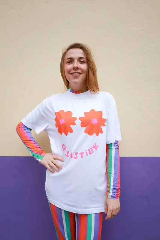 Ellastiek Ellastiek T-shirt Lotte