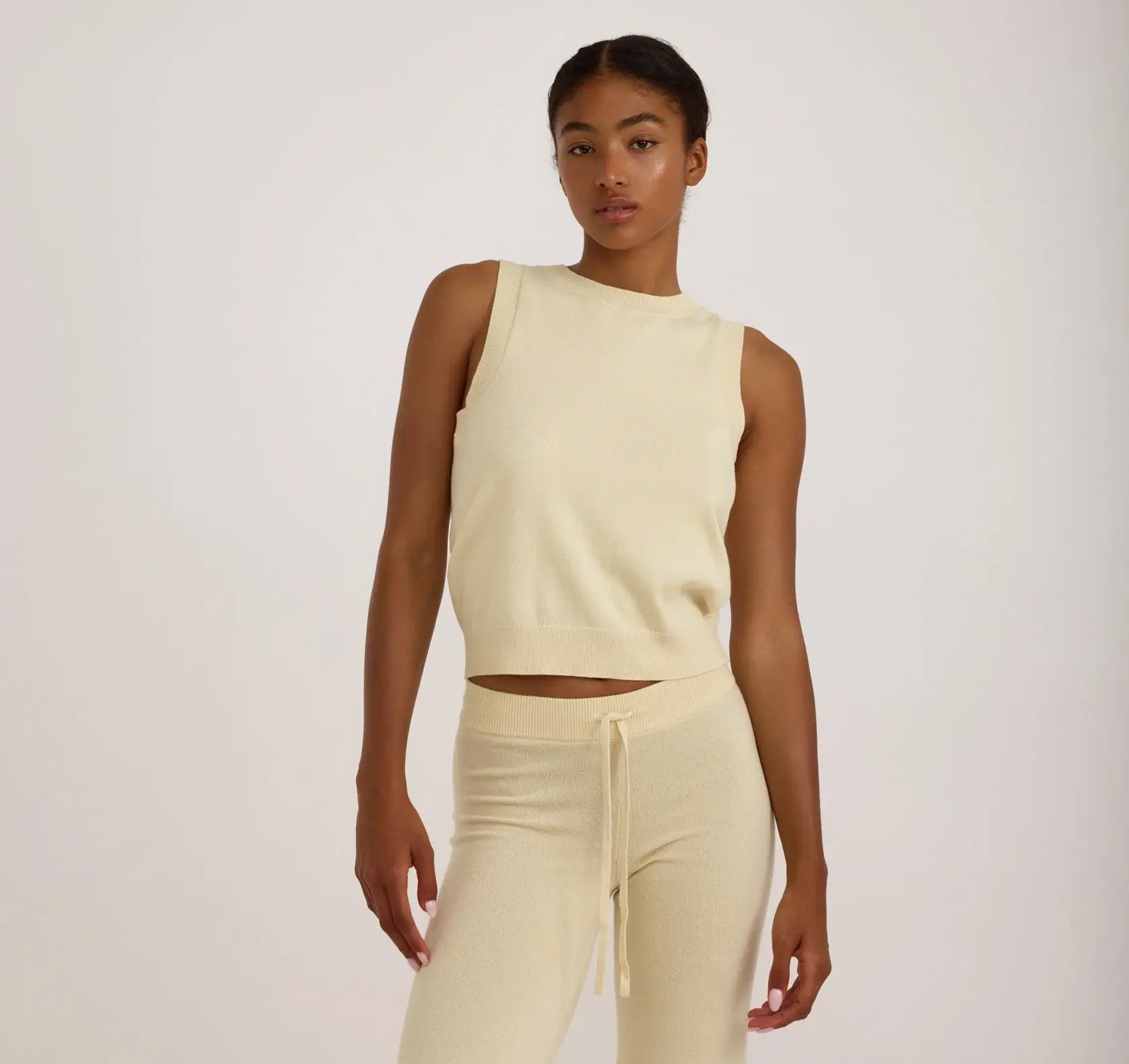 Organic Basics Organic Basics Soft Knit Sweater Vest