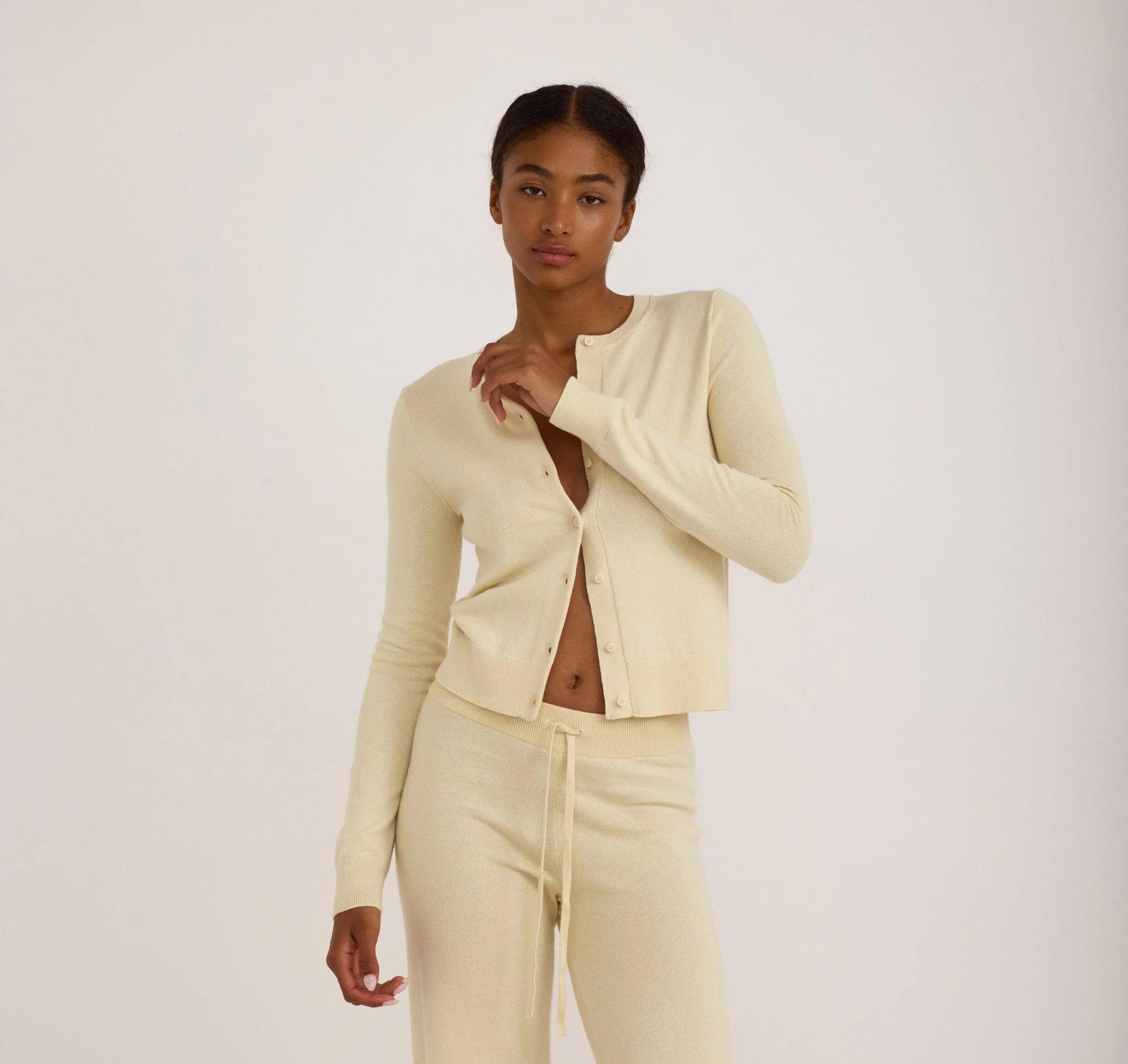 Organic Basics Organic Basics Soft Knit Slim Cardigan