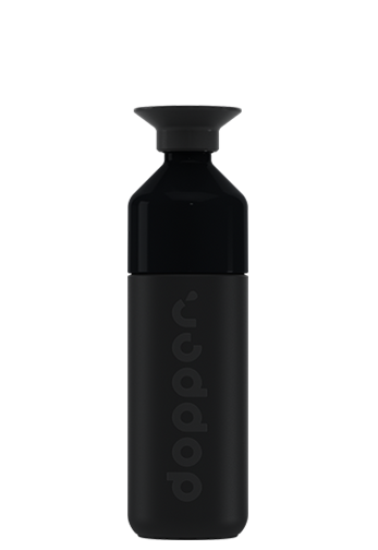 Dopper Dopper Insulated Water Bottle Blazing Black. 580ml