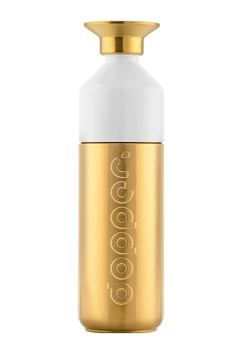 Dopper Dopper Water Bottle Steel 800ml Gold