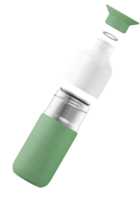 Dopper Dopper Steel Waterfles Fresh Green 350ml