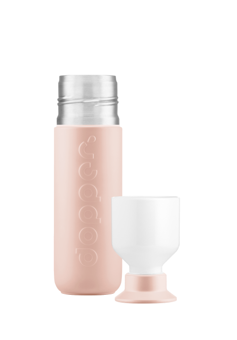 Dopper Dopper Insulated Fles Pebble Peach 350ml