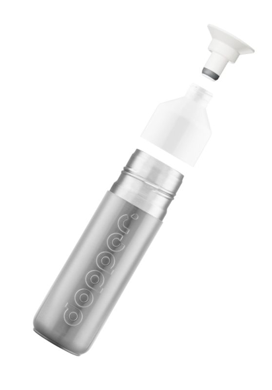 Dopper Dopper Insulated Water Bottle Silver 350 ml