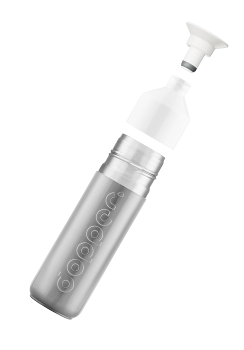 Dopper Dopper Insulated Waterfles Silver 350 ml