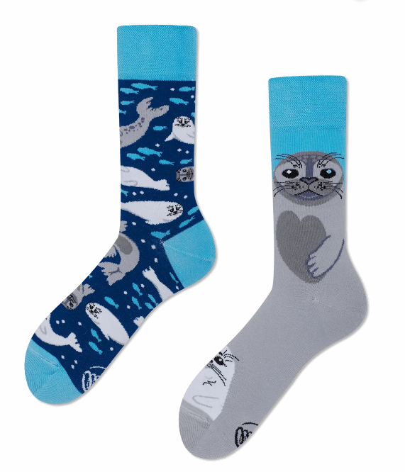 Many Mornings Many Mornings Socks Save The Seals
