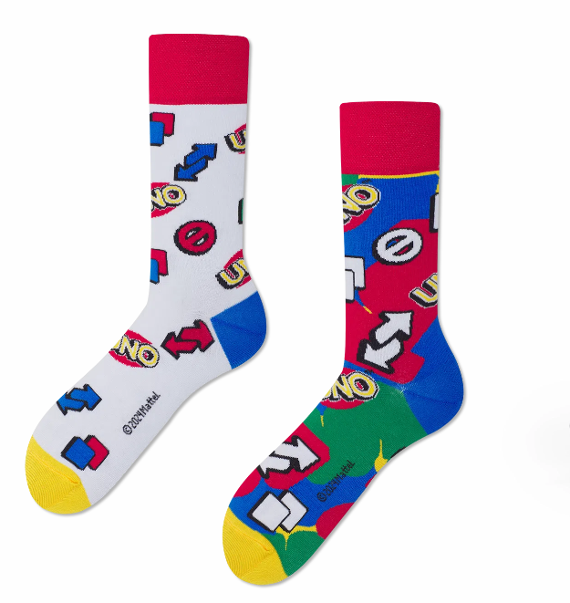 Many Mornings Many Mornings Socks Uno