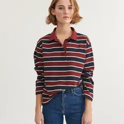 Basic Apparel Polo ls Tee Basic Apparel