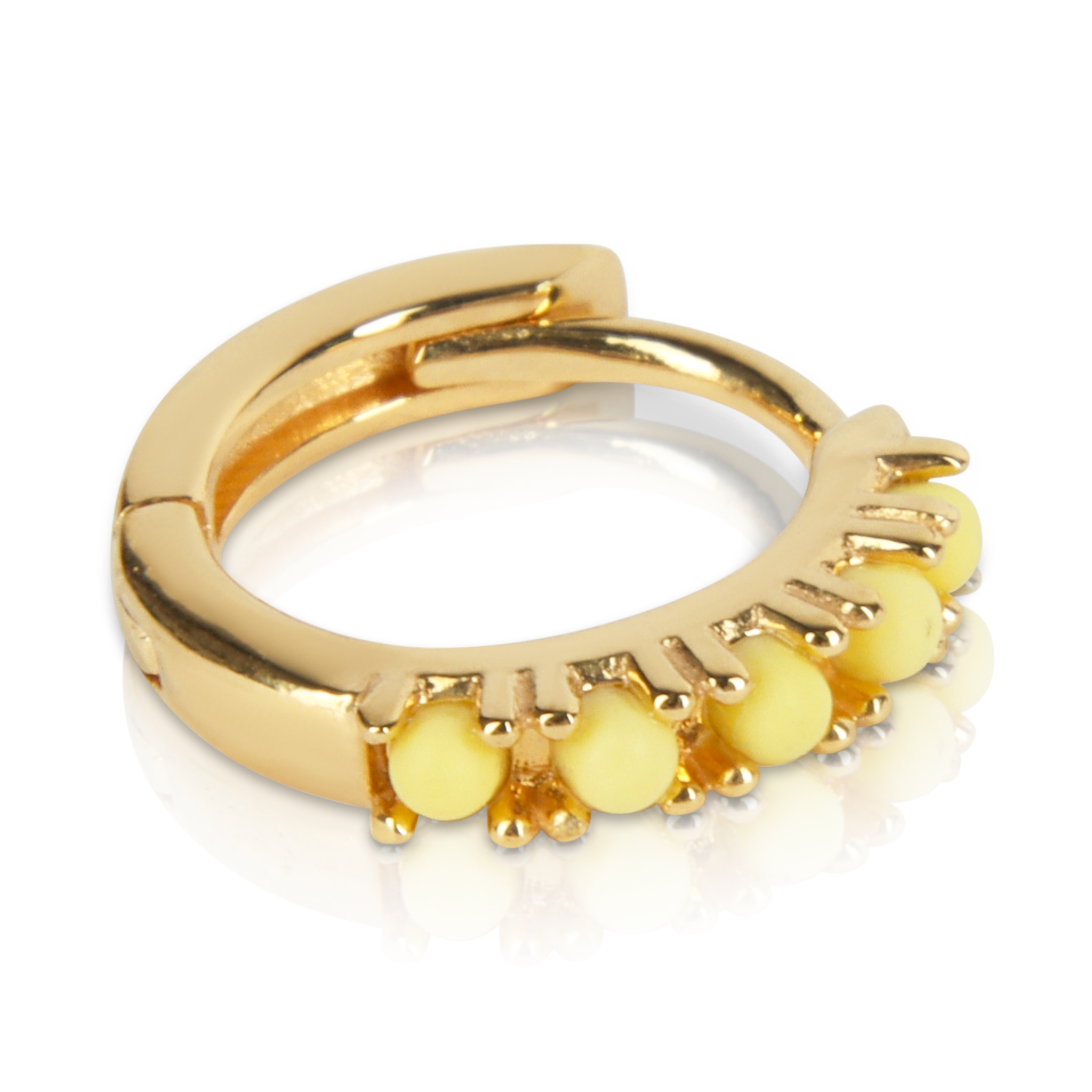 T.I.T.S. TITS Oorbel Joy Goud Zachtgeel