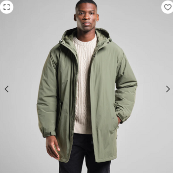 Dedicated Dedicated Parka Jacket Luvos Leaf Green