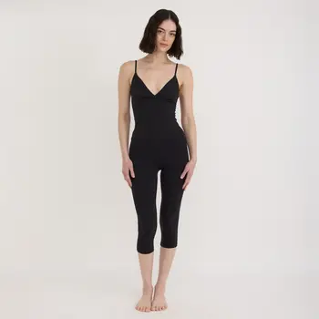 Organic Basics Core V-Neck Cami Black