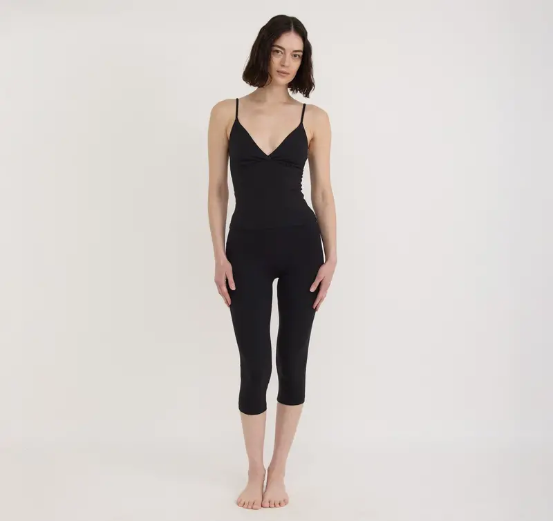Organic Basics Organic Basics Core V-Neck Cami Black