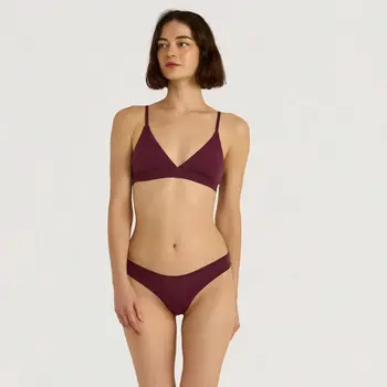 Organic Basics Soft Touch Veil Triangle Bralette