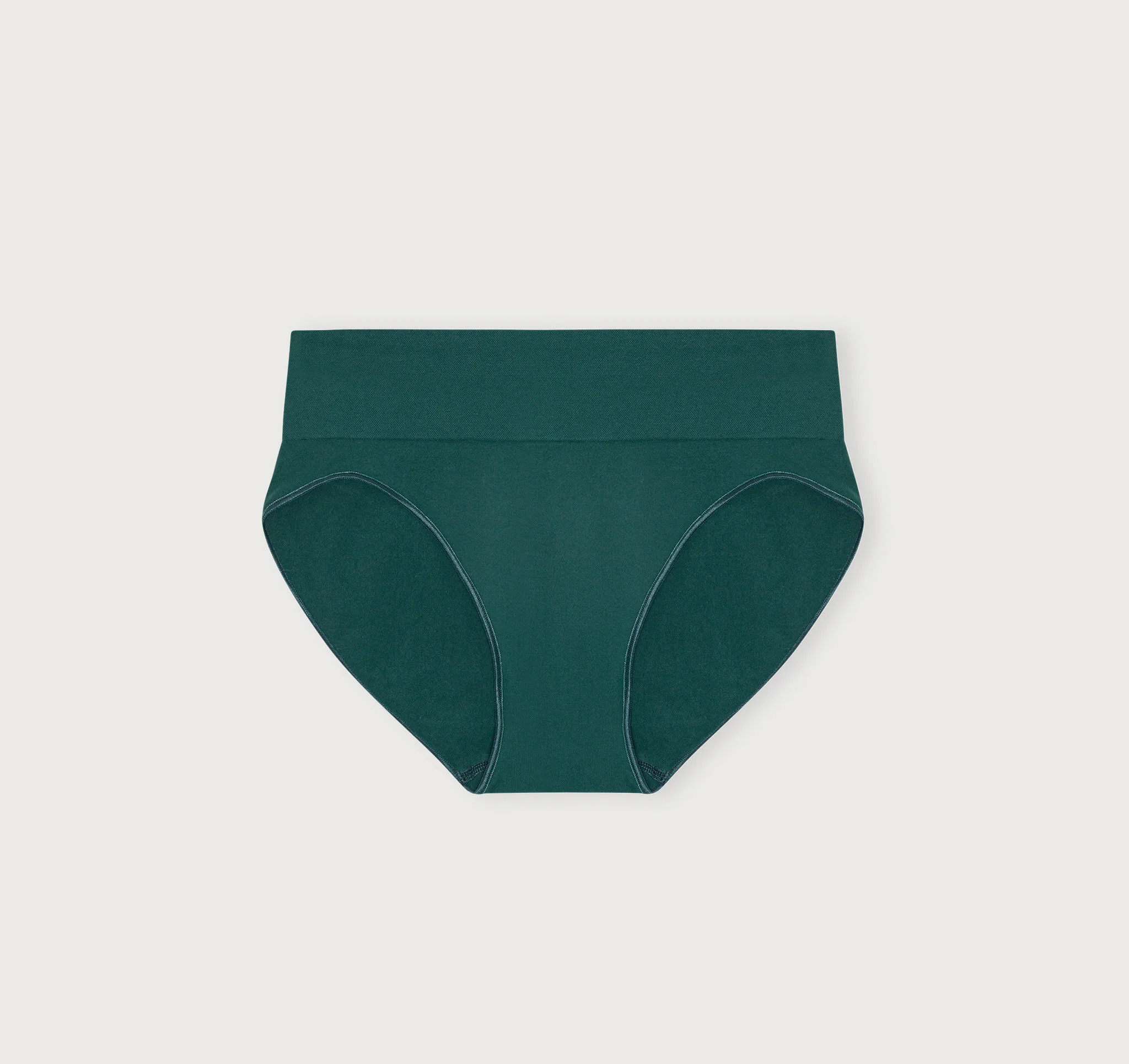 Organic Basics Organic Basics Smooth High-Leg Briefs Deep Forest
