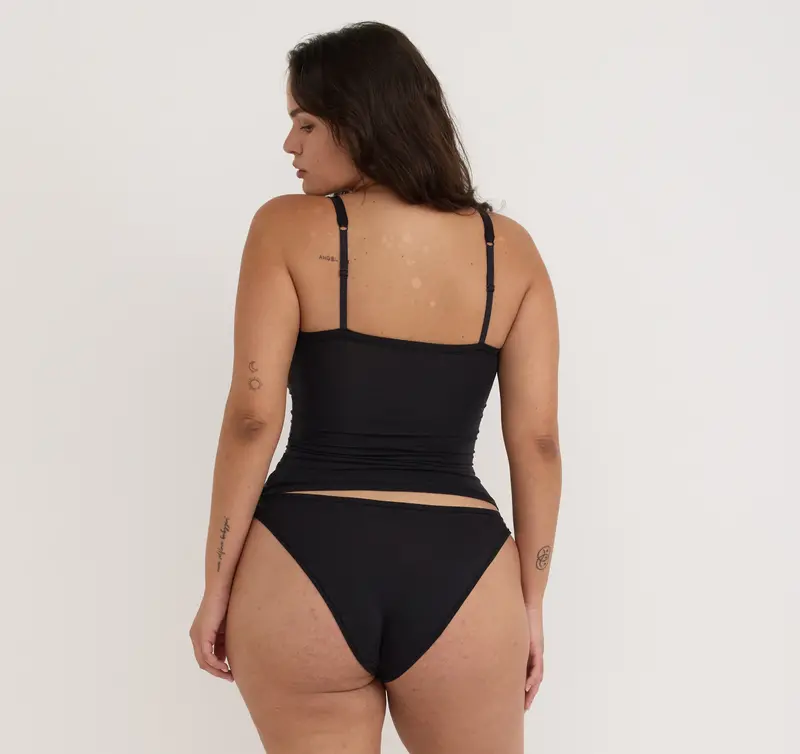 Organic Basics Organic Basics Soft Touch Veil Cami Black