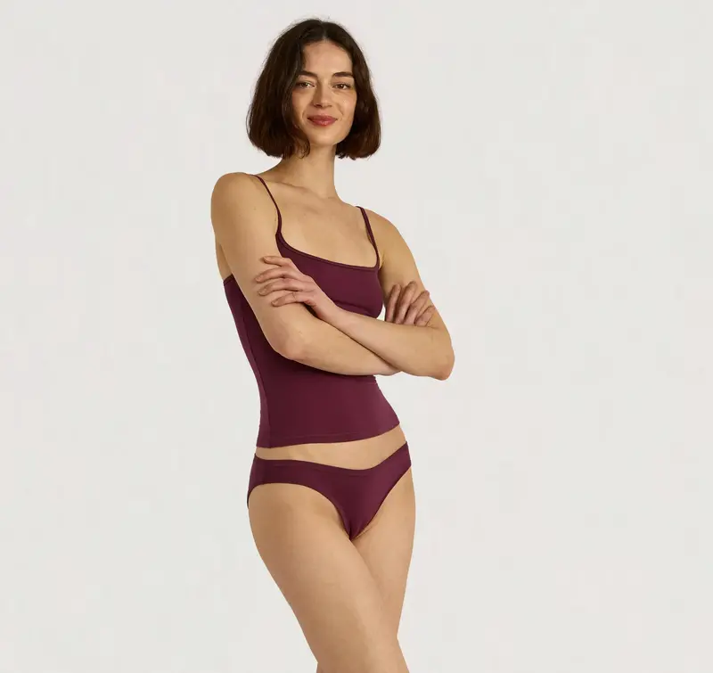 Organic Basics Organic Basics Soft Touch Veil Cami Fig