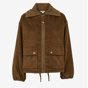 Basic Apparel Isa Bomber Jacket Desert Palm