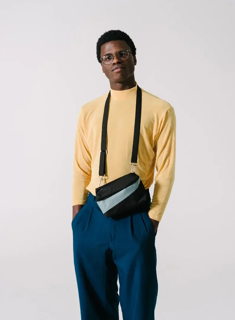 Susan Bijl Susan Bijl The New Bum Bag Black & Grey