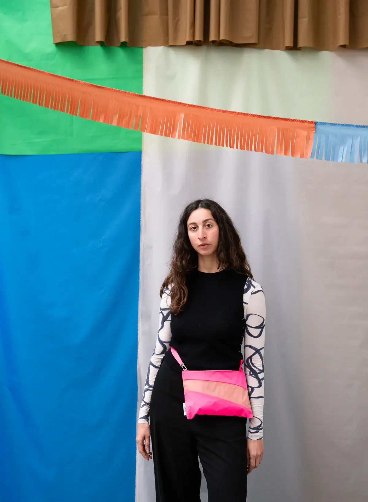 Susan Bijl Susan Bijl The New Pouch Fluo Pink & Try