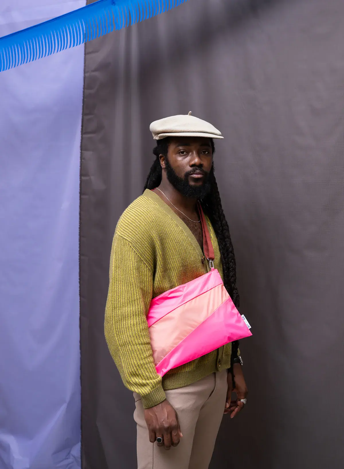 Susan Bijl Susan Bijl The New Pouch Fluo Pink & Try