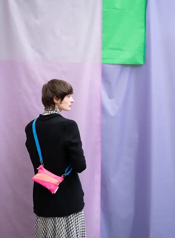 Susan Bijl Susan Bijl The New Pouch Fluo Pink & Try