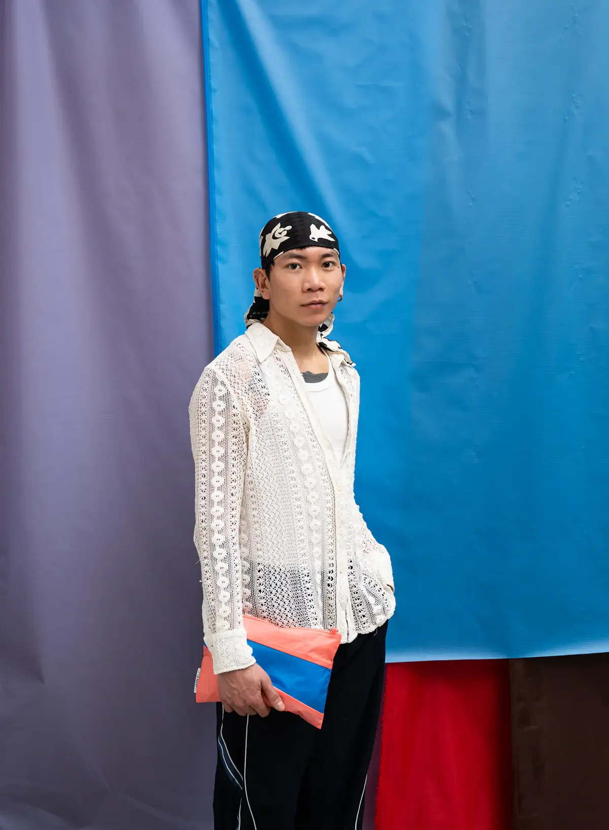 Susan Bijl Susan Bijl The New Pouch Coral & Wave