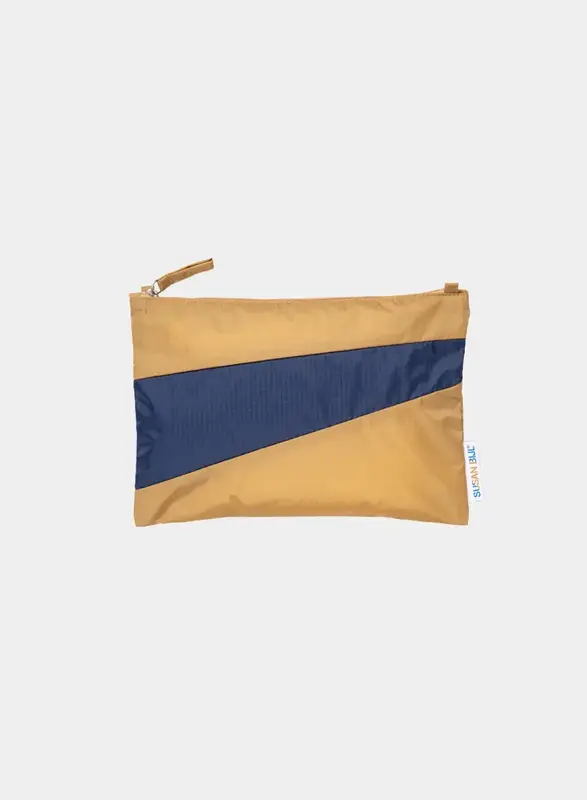 Susan Bijl Susan Bijl The New Pouch Camel & Navy