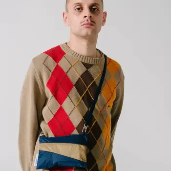 Susan Bijl The New Pouch Navy & Camel