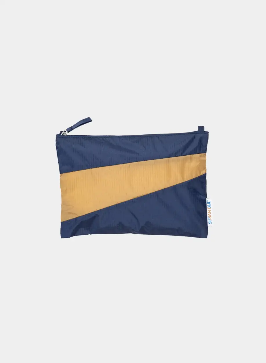 Susan Bijl Susan Bijl The New Pouch Navy & Camel
