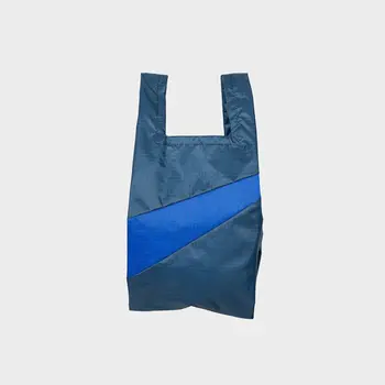 Susan Bijl The New Shopping Bag Dark Petrol & Yves