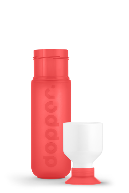 Dopper Dopper Waterfles Original Coral Splash