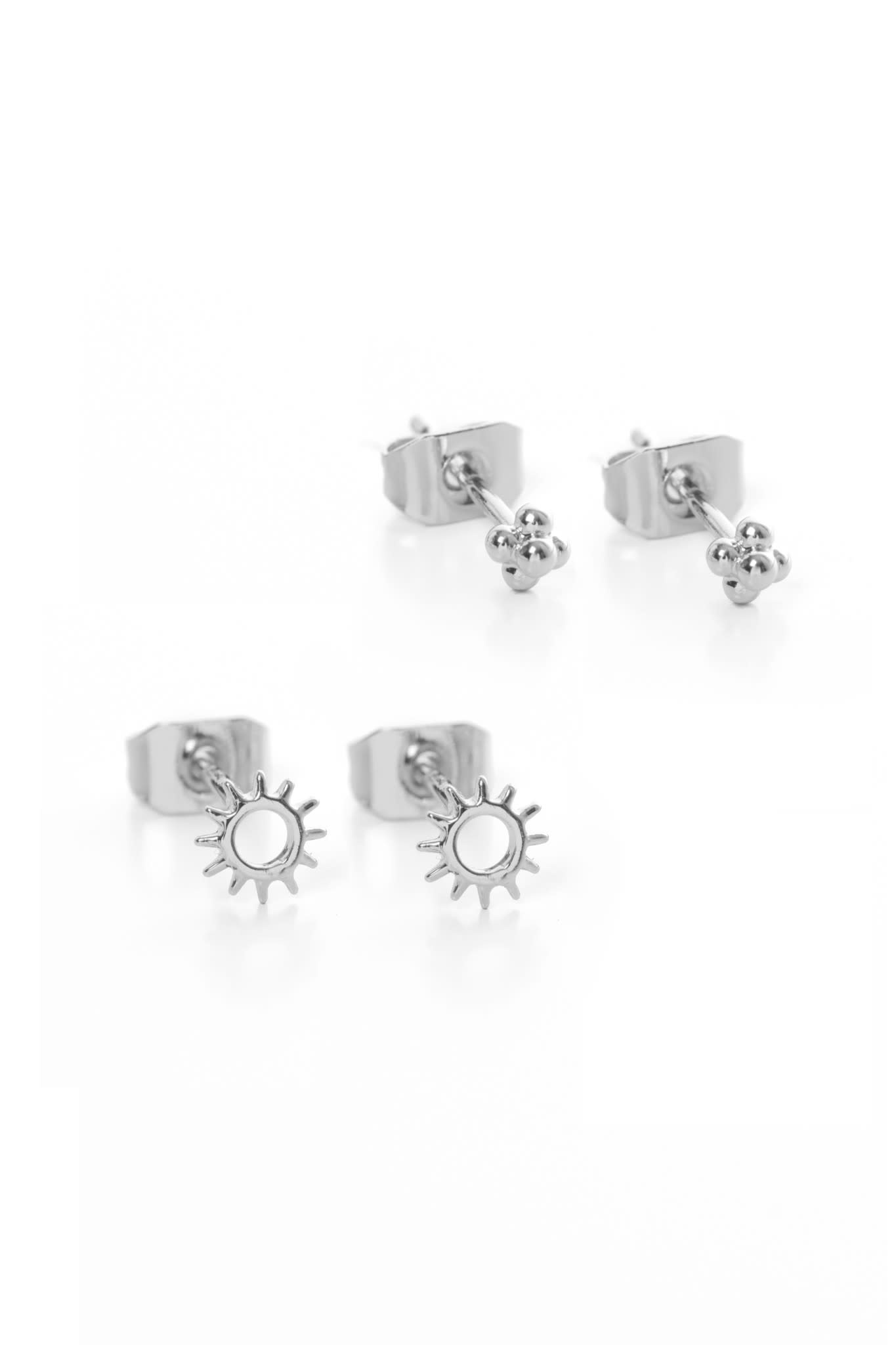 Riverstones Riverstones Rise & Shine Studs Silver Earrings