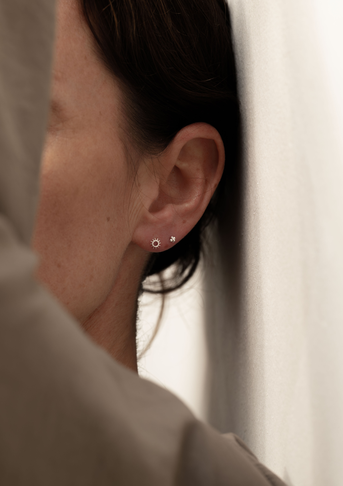 Riverstones Riverstones Rise & Shine Studs Silver Earrings