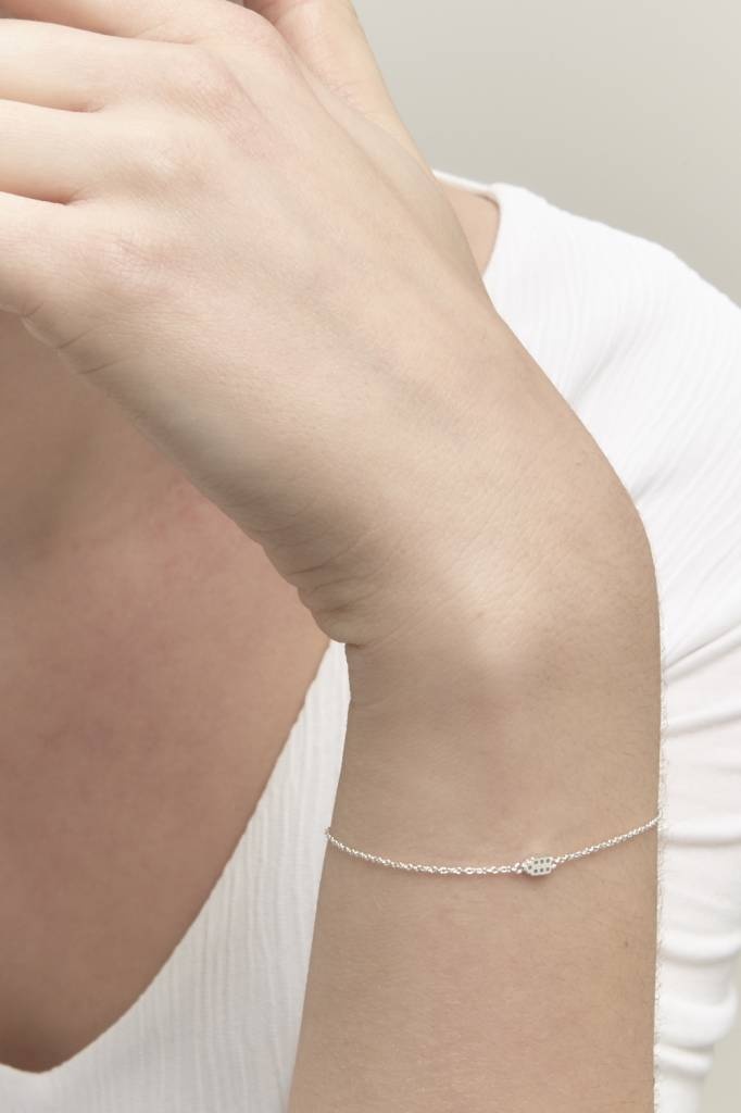 Riverstones Riverstones The Jordaan Armband Silver