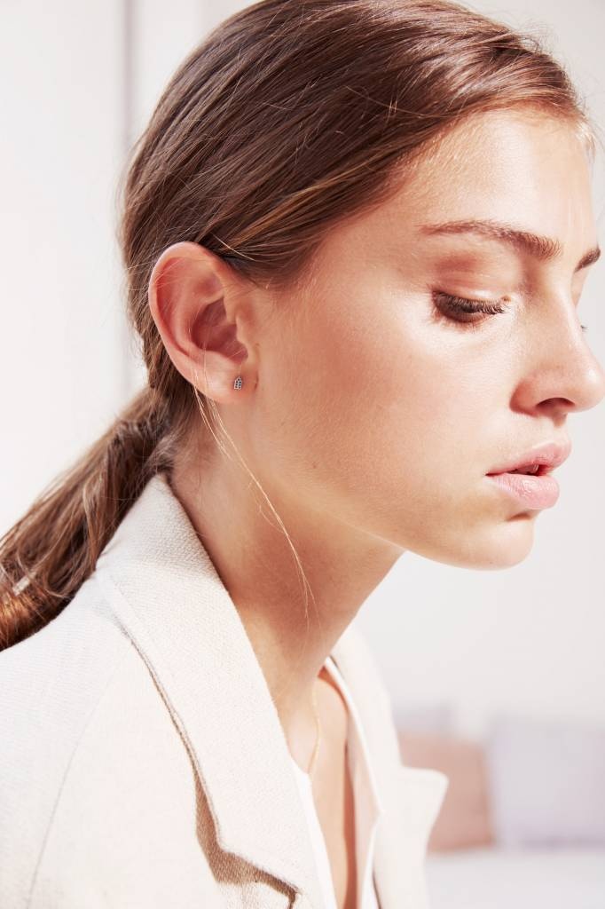 Riverstones Riverstones The Jordaan Studs Silver