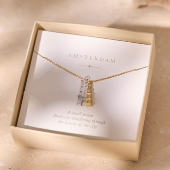 Riverstones Westertoren Ketting Verguld
