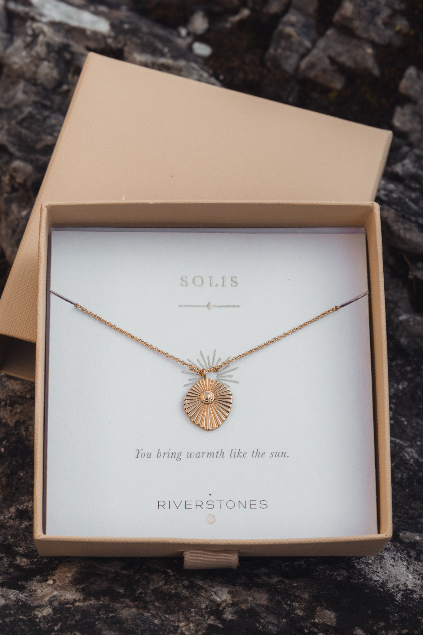 Riverstones Riverstones Solis Ketting Goud
