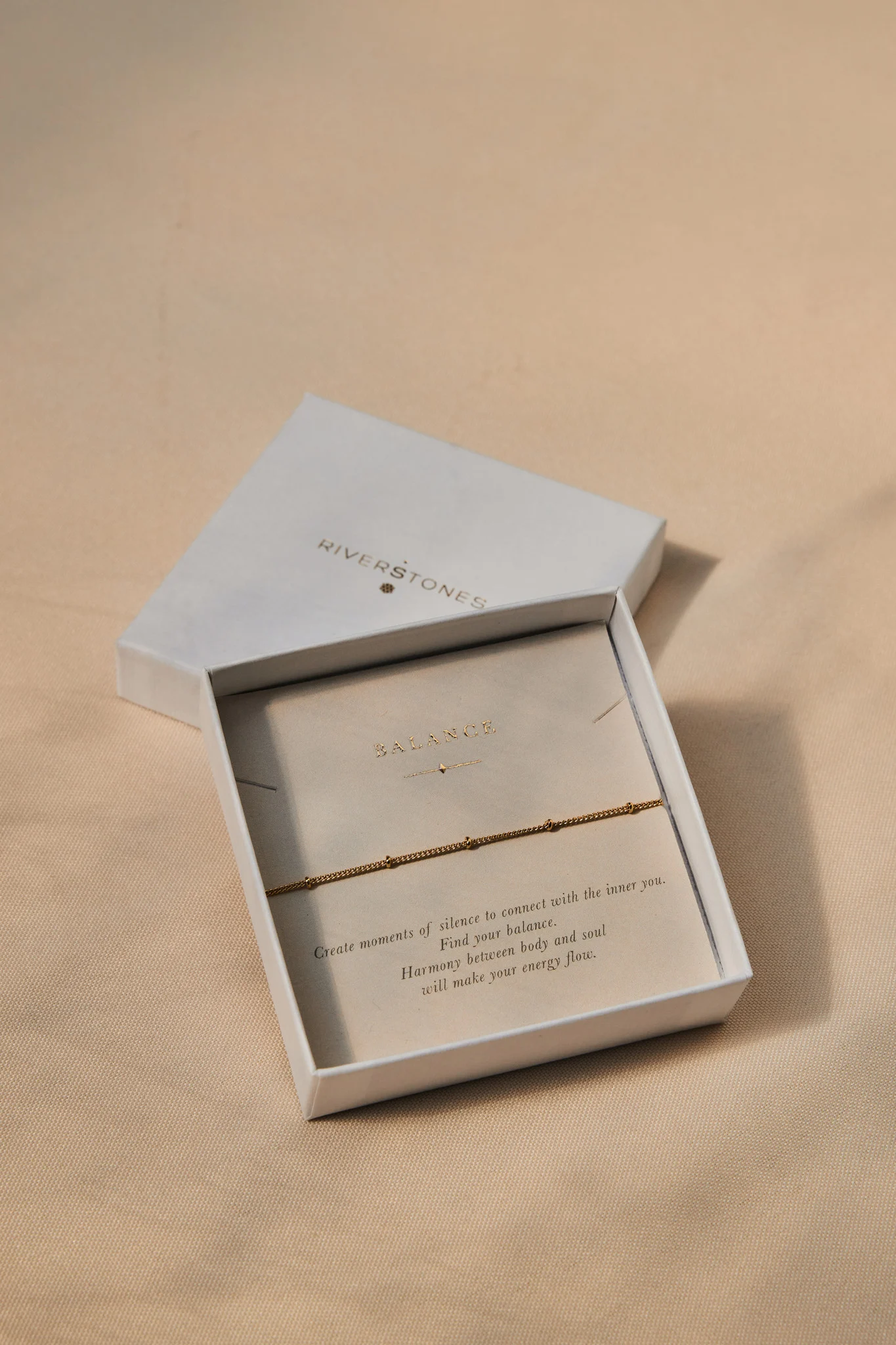 Riverstones Riverstones Balance Armband  Silver