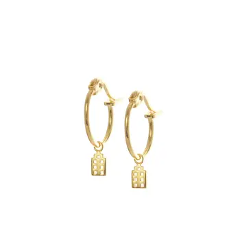 Riverstones The Jordaan Hoops Goud