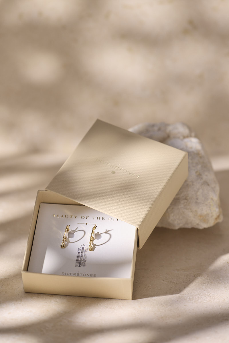 Riverstones Riverstones The Jordaan Hoops Gold