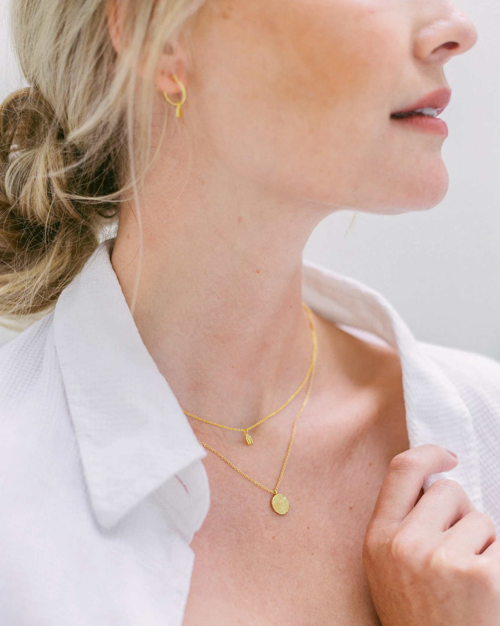 Riverstones Riverstones City Necklace Gold