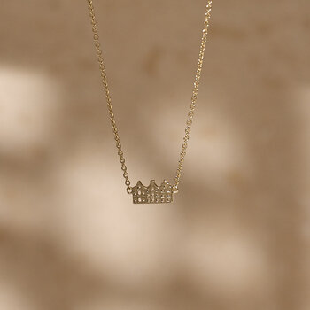 Riverstones Canal Ketting Goud
